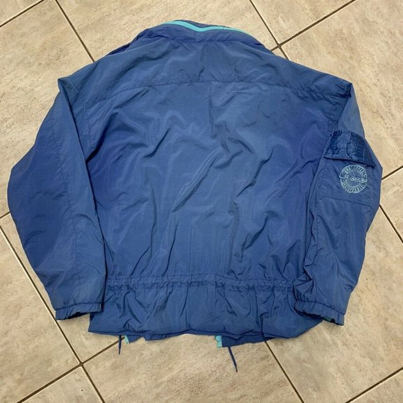 Vintage 80s LA Gear Windbreaker Jacket L - Picture 5 of 5